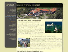 Tablet Screenshot of cafe-pauli.de